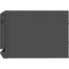 Caixa de servidor de armazenamento SilverStone CS381 Micro-ATX, 8 baías hot-swap de 3,5 polegadas, preta