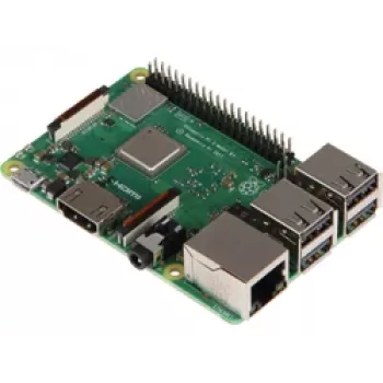 Placa Raspberry Pi 3 Model B+ 1GB RAM Quad-Core 1,4GHz com Wi-Fi 5, Bluetooth 4.2, Gigabit Ethernet Raspberry Pi 3B+