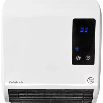Termoventilador cerâmico Nedis HTBA20WT 1500 W branco/cinzento para até 20 m²