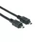 EXSYS Cabo FireWire 1394 4-Pin para 4-Pin, 3,0 m (EX-K6822)