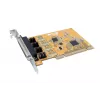 EXSYS Placa Serial PCI RS-232 de 4 portas com chipset FTDI (EX-41084)