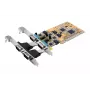 Placa serial PCI EXSYS EX-42034IS 4 portas RS-232/422/485 com proteção contra sobretensão e isolamento ótico