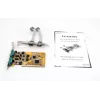 Placa serial PCI EXSYS EX-42034IS 4 portas RS-232/422/485 com proteção contra sobretensão e isolamento ótico