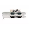 Placa serial PCI EXSYS EX-42034IS 4 portas RS-232/422/485 com proteção contra sobretensão e isolamento ótico
