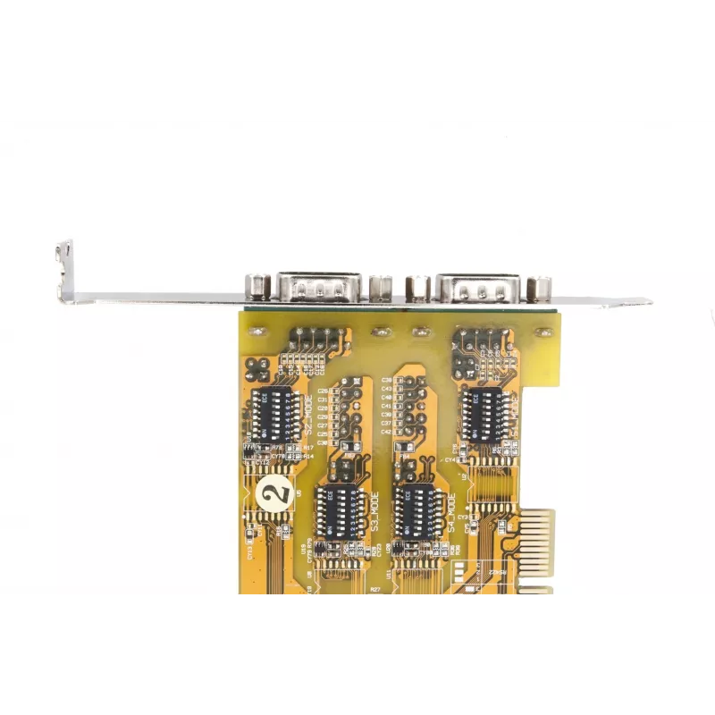Placa serial PCI EXSYS EX-42034IS 4 portas RS-232/422/485 com proteção contra sobretensão e isolamento ótico