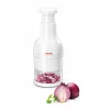 Cortador de cebola Metaltex Twist, branco - cortador manual de legumes com lâminas de aço inoxidável extra afiadas 251305014