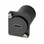 Adaptador tipo D EXSYS EX-49172 USB-C fêmea para DisplayPort fêmea