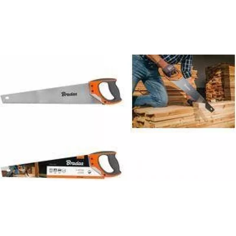 Serra manual Bradas V-SERIES 500 mm aço temperado SK5 dentes afiados três vezes KT-V1407