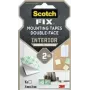 Quadrados de montagem 3M Scotch-Fix para interior 25 mm x 25 mm branco (pack de 12) 7100263584