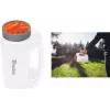 Bradas distribuidor manual mini WHITE LINE, 2 litros, branco/cinzento-escuro, plástico, punho ergonómico, 1 unidade (WL-SE101)