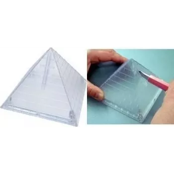 NT Cutter NT iCD400P estojo de descarte de lâminas, transparente H1310647