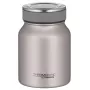 THERMOS TC Food Jar 0,5L rosa recipiente de alimentos de aço inoxidável com isolamento a vácuo, à prova de fugas, superfície emborrachada 4077.371.050