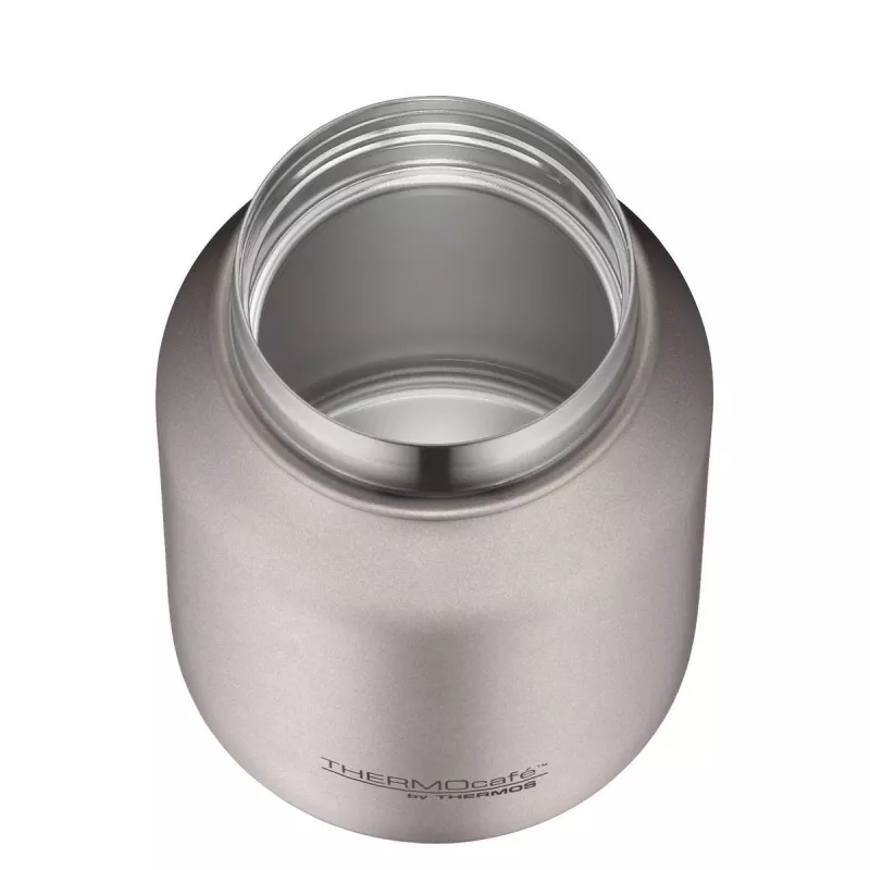 THERMOS TC Food Jar 0,5L rosa recipiente de alimentos de aço inoxidável com isolamento a vácuo, à prova de fugas, superfície emborrachada 4077.371.050