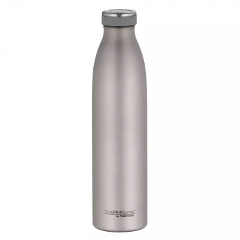 THERMOS TC Bottle garrafa isotérmica, 0,75 L, rosa mate, aço inoxidável de parede dupla, sem BPA 4067.371.075