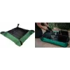 Bradas tapete de transplante para plantas, 1000 x 1000 mm, verde/preto, impermeável, material exterior Oxford 600D, material interior PE, 1 unidade (TQ-P2/100)