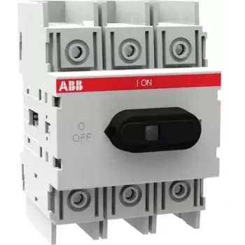 Interruptor seccionador de carga vertical tripolar ABB OT125M3 125A 1000V 1SCA022429R9140