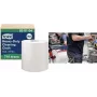 Rolo de panos de limpeza multiusos TORK W1 Premium, 1 camada, branco, 270 m, extra resistente, não tecido, 710 panos, 1 rolo (530104)