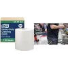 Rolo de panos de limpeza multiusos TORK W1 Premium, 1 camada, branco, 270 m, extra resistente, não tecido, 710 panos, 1 rolo (530104)