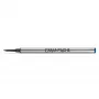 Caran d'Ache 8222.160 recarga para roller, F, azul, ponta de aço, para roller 849