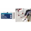 Rolo de papel de limpeza multiusos TORK, 2 folhas, branco, 170 m – extra forte, alta absorção de óleo, água, gordura e lubrificantes – 1 rolo (130062)