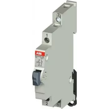 Interruptor principal seccionador ABB E217-16-10B 1P 16A 230V AC calha DIN 2CCA703160R0001