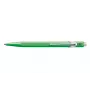 Caneta esferográfica Caran d'Ache 849 PopLine Fluo - corpo verde fluorescente, tinta azul média 849.230
