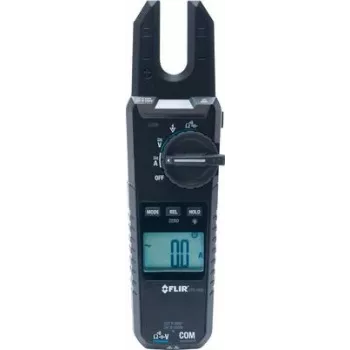 FLIR VT8-1000 multímetro de pinça digital, True RMS, 6000 counts, CAT IV 600V / CAT III 1000V, AC/DC 1000A, abertura da pinça 37 mm