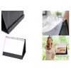 RILLSTAB RI94160 capas de flipchart de mesa A4 horizontal, pack de 10, polipropileno sem ácido, transparente