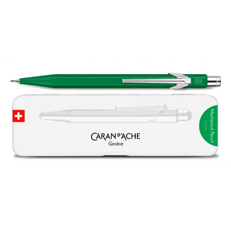 CARAN D'ACHE 844 Colormat-X lapiseira 0,7 mm verde 844.734