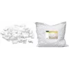 RAADHUIS chips de embalagem, saco de 25 litros, material de enchimento de poliestireno branco, chips em forma de S para objetos frágeis (RD-351205)