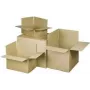 RAADHUIS caixa de cartão canelado de parede simples 710 x 500 x 110 mm castanho (1 unid.) RD-351130-5