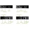 MANHATTAN Extensor KVM HDMI over IP em conjunto 1080p, 60 m, Cat6, USB, preto 154437