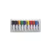 GIOTTO Caixa de guache Extra Fine, 10 x 10 ml tubos de alumínio, várias cores F30190000