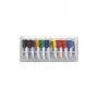 GIOTTO Caixa de guache Extra Fine, 10 x 10 ml tubos de alumínio, várias cores F30190000