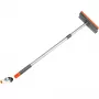 Bradas ES2110 limpa-para-brisas telescópico com esponja e raspador de borracha, 600-950 mm, 200 mm de largura da esponja