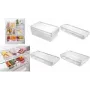 Metaltex organizador Frigo-System, pequeno, com tampa, transparente, poliestireno PS, 1 unid. (235412000)