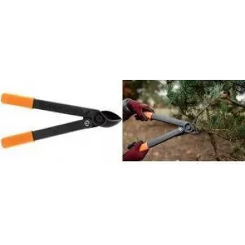 Bradas tesoura de poda de bigorna V-SERIES SUPER LIGHT antracite/laranja, lâmina de bigorna com revestimento protetor, 1 unid. (KT-V1260)