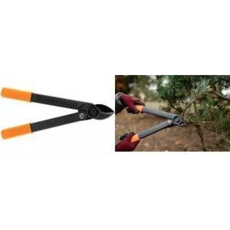Bradas tesoura de poda de bigorna V-SERIES SUPER LIGHT antracite/laranja, lâmina de bigorna com revestimento protetor, 1 unid. (KT-V1260)