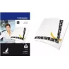 Papel químico KANGARO DIN A4+, 100 folhas, preto, 210 x 310 mm, para máquinas de escrever K-7800492