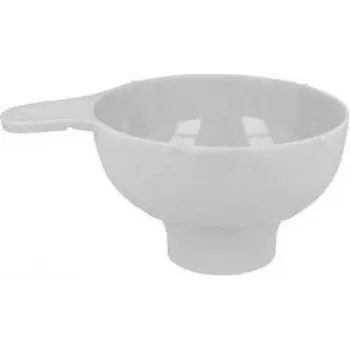 Funil de compota Metaltex Jumbo, 120 mm, PP branco, extra grande, com pega, 1 unid. 257198000