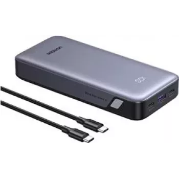 Powerbank UGREEN 20000 mAh 67W carregamento rápido bidirecional cinzento, universal (55996)