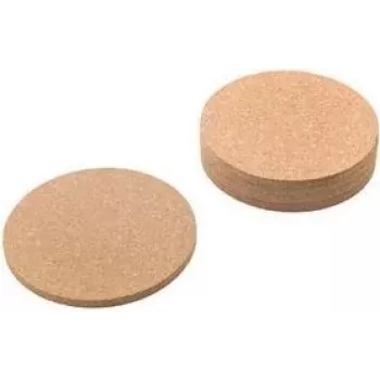 Base para copos de cortiça Metaltex, castanho, conjunto de 6, antiderrapante, cortiça natural 569831000