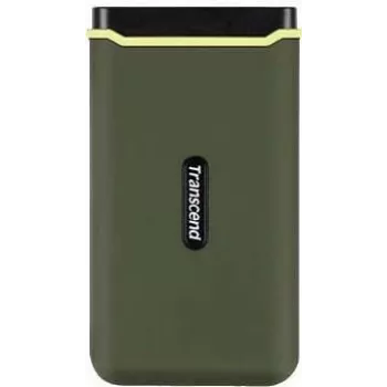 SSD portátil Transcend ESD380C - 2TB, USB 3.2 Gen 2x2, verde militar TD-TS2TESD380C