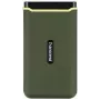 SSD portátil Transcend ESD380C - 2TB, USB 3.2 Gen 2x2, verde militar TD-TS2TESD380C