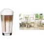 Copo de Latte Macchiato Esmeyer LINES 370 ml, conjunto de 12, adequado para máquina de lavar louça 410-865