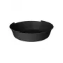 PAPSTAR Circulware tigela reutilizável, redonda, 800 ml, preta, polipropileno com 30% de cargas minerais, 1 unid. (97018)
