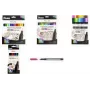 Pentel Arts Pointliner conjunto de canetas fineliner, 0,4 mm, várias cores, pack de 6 S40-6