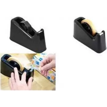 RAADHUIS Dispensador de fita de mesa B2, sem fita, preto, base antiderrapante, para fita até 19 mm (RD-3836200)