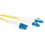 ACT Cabo de patch de fibra ótica 4m LSZH monomodo OS2 duplex LC-LC 9/125 RL9904