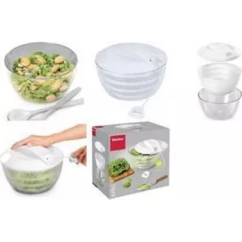 Metaltex Centrifugadora de salada Turbo com mecanismo de tração, branco 252155034